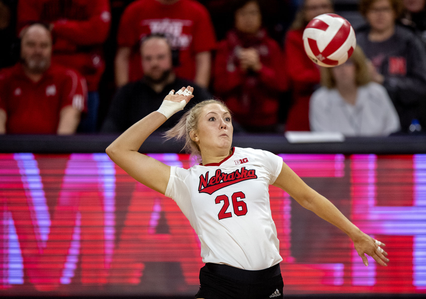 Nebraska volleyball vs. Northwestern, 11.6